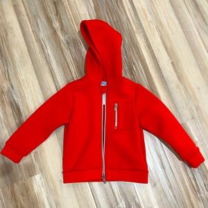 Jacadi Paris Toddler Girl Hoodied Jacket Size 3T